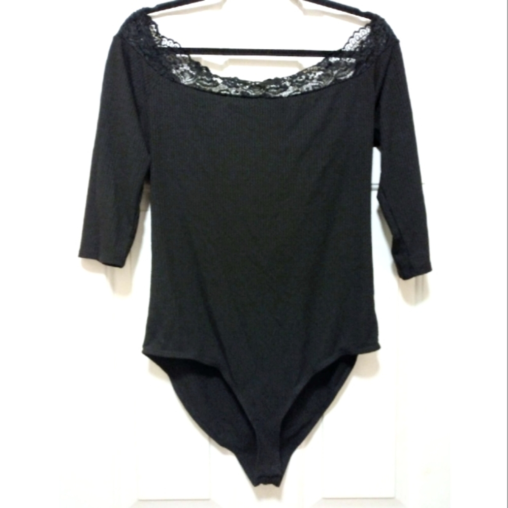 Off-the-Shoulder Bodysuit